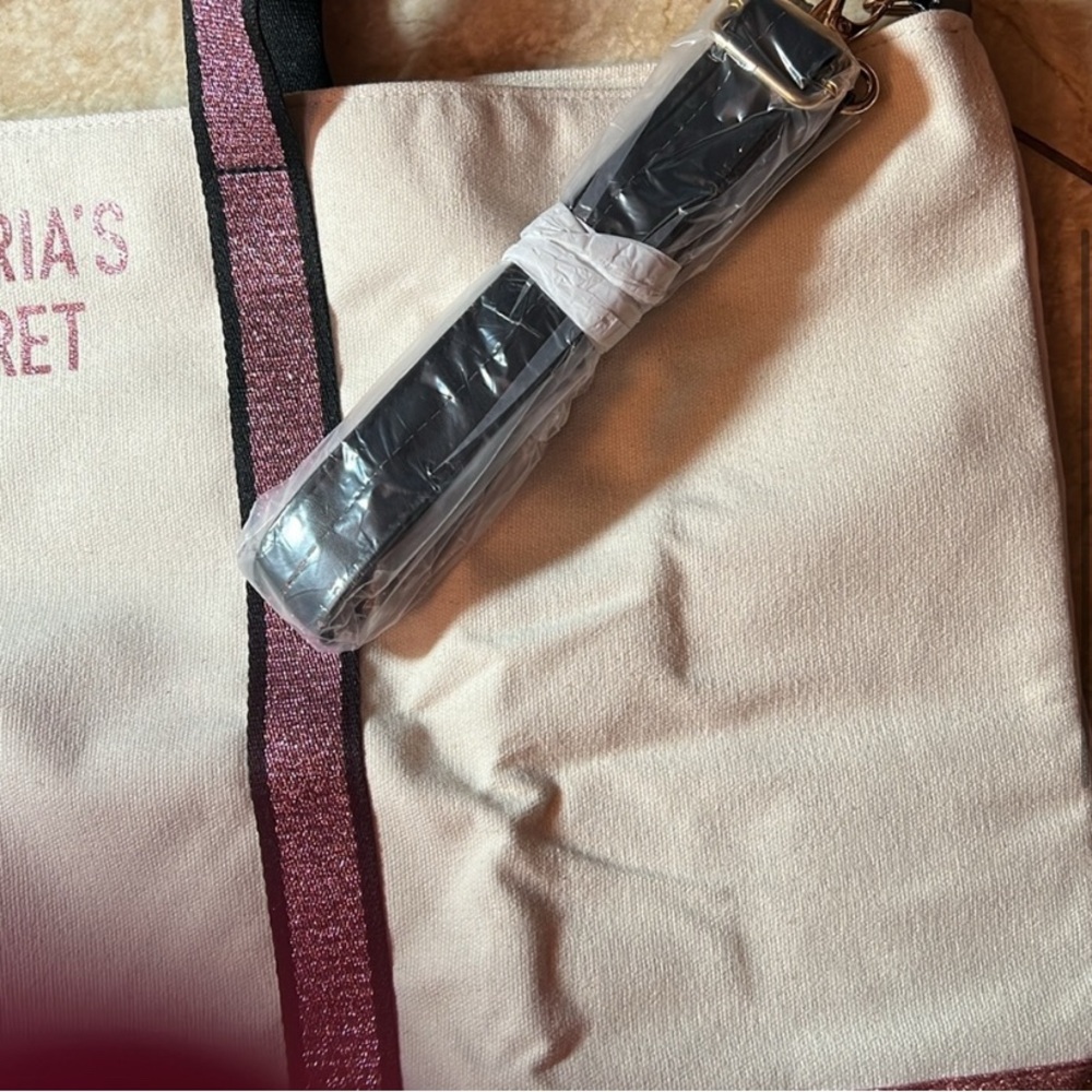 Victoria's Secret Pink and White Tote Bag - Picture 5 of 5
